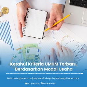 Kriteria UMKM berdasarkan modal usaha, kriteria UMKM terbaru